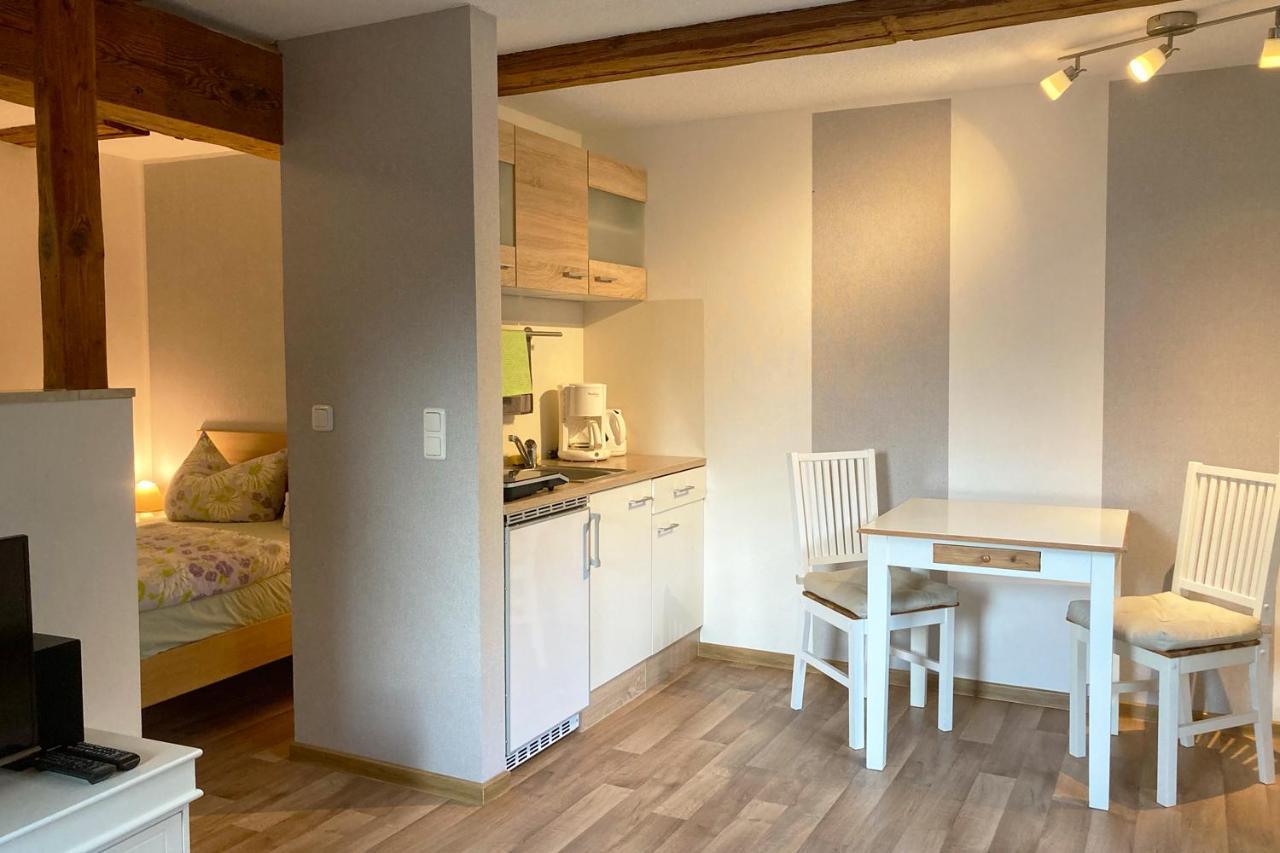 Ferienwohnung Alte Gaertnerei Thale Exterior photo