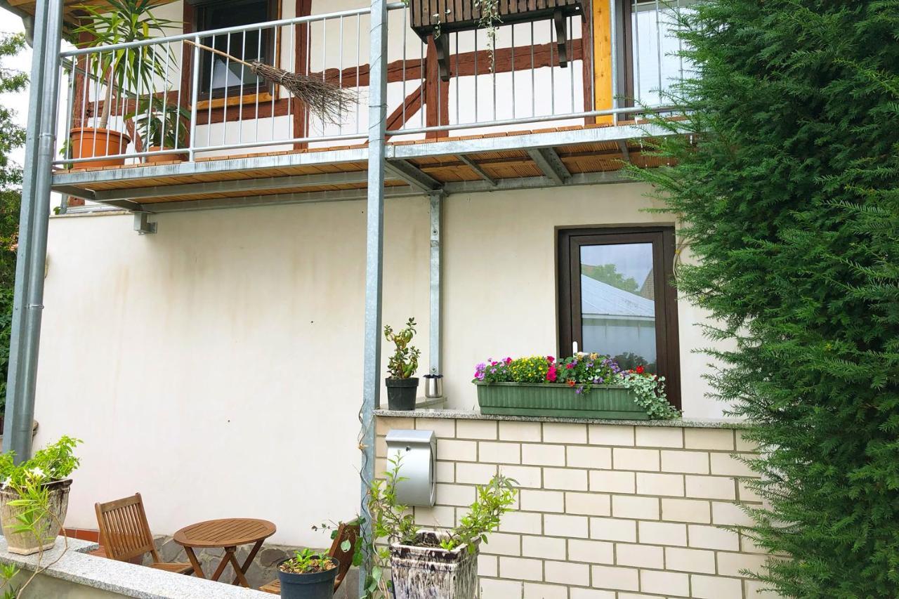 Ferienwohnung Alte Gaertnerei Thale Exterior photo